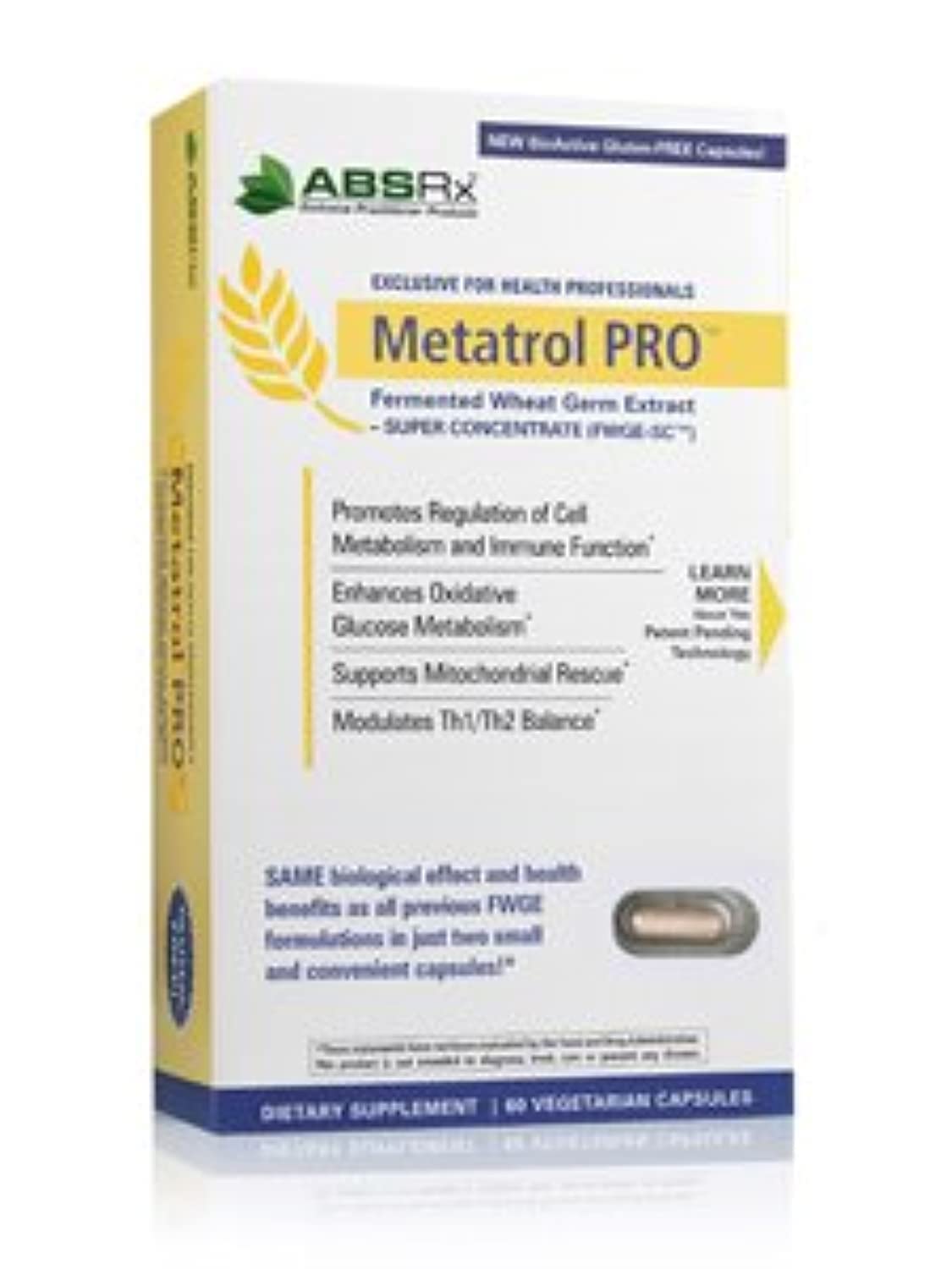 American BioSciences Metatrol Pro 60 VegCaps - Metabolic & Cellular Support