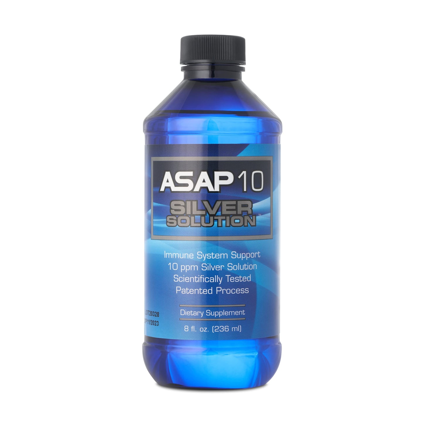 American Biotech Labs ASAP 10 Silver Solution - Immune Support (10 PPM, 8 fl oz)