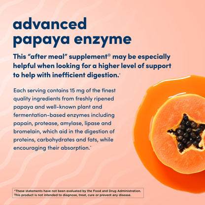 American Health Super Papaya Enzyme Plus - 360 Chewable Tablets, Pack of 2, After-Meal Digestive Support, Non-GMO, 240 Total Servings