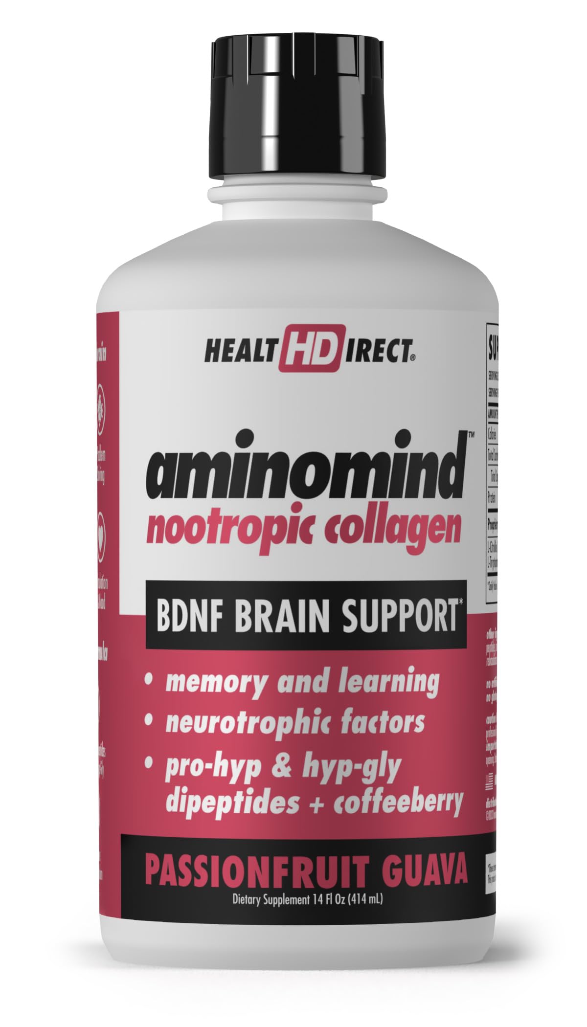 AminoMind Nootropic Collagen for Brain Health | HEALTH DIRECT 14oz