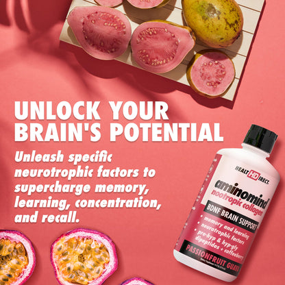 AminoMind Nootropic Collagen for Brain Health | HEALTH DIRECT 14oz