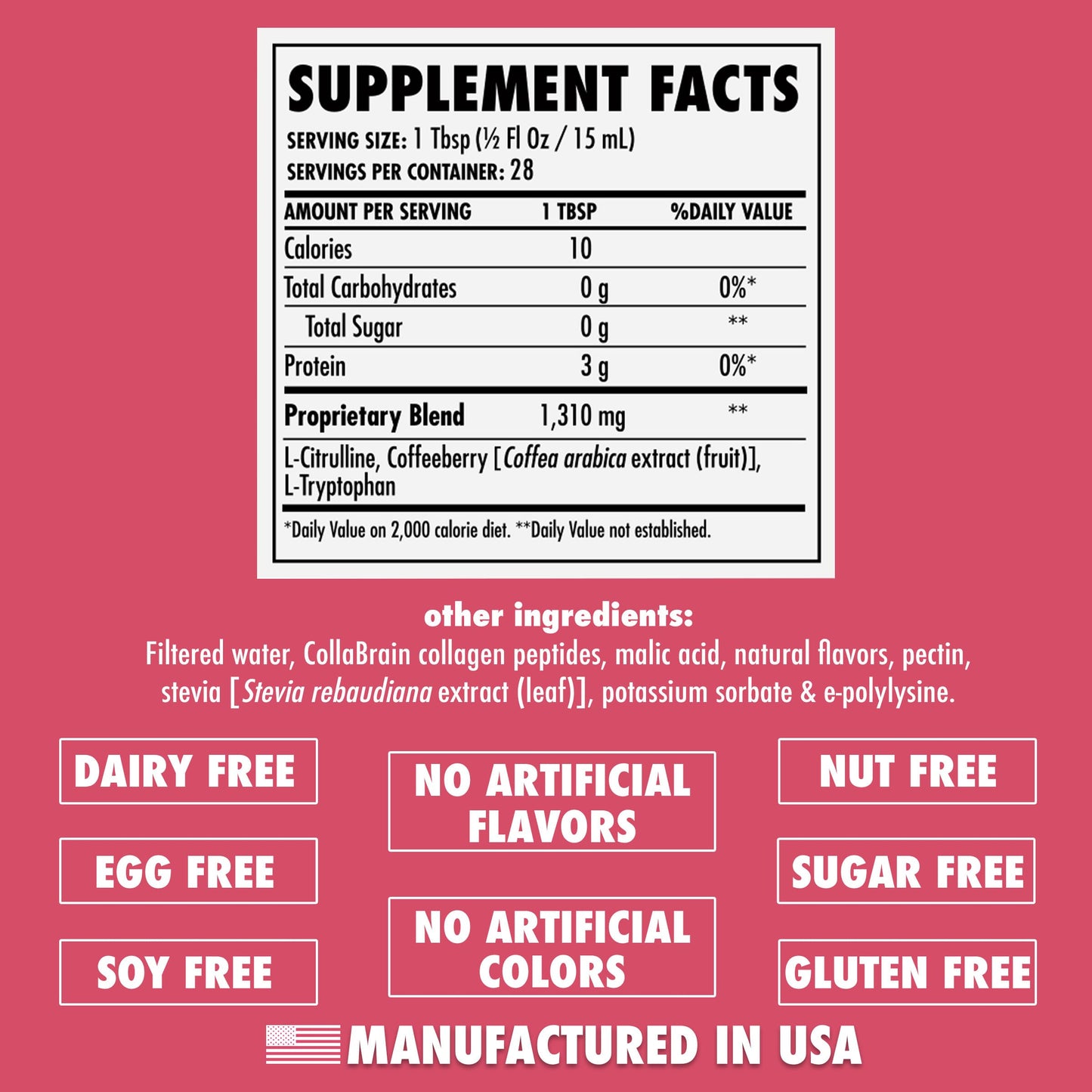 AminoMind Nootropic Collagen for Brain Health | HEALTH DIRECT 14oz