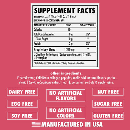 AminoMind Nootropic Collagen for Brain Health | HEALTH DIRECT 14oz
