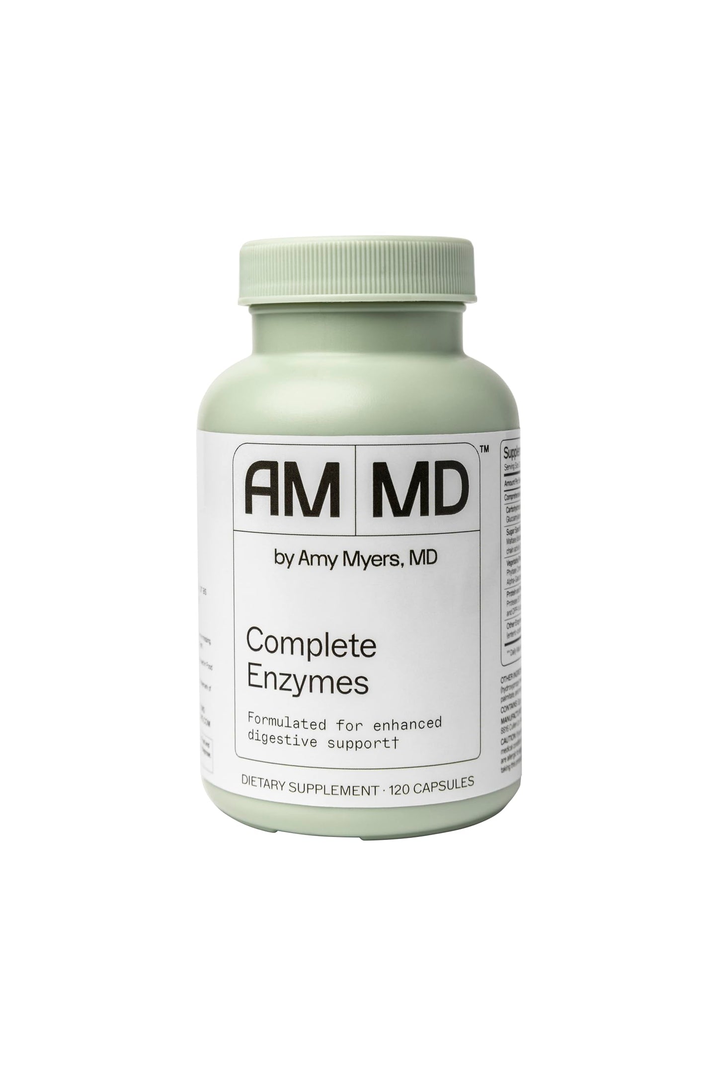 Amy Myers MD Complete Enzymes – Gut Care & Digestive Health (120 Capsules)