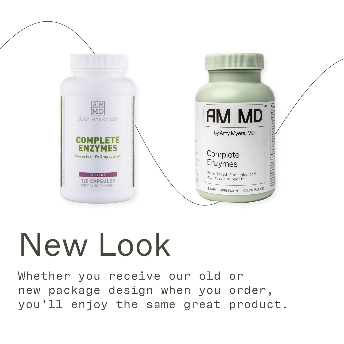 Amy Myers MD Complete Enzymes – Gut Care & Digestive Health (120 Capsules)