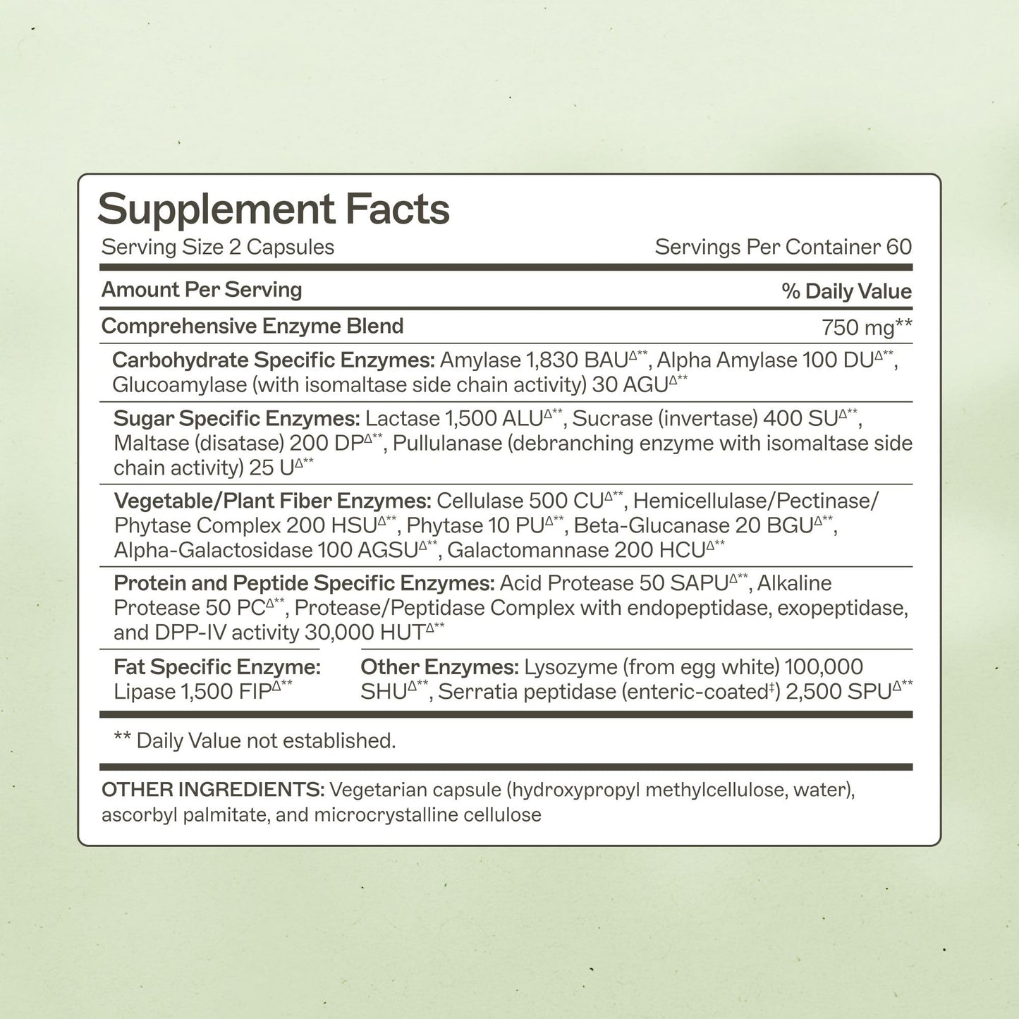 Amy Myers MD Complete Enzymes – Gut Care & Digestive Health (120 Capsules)