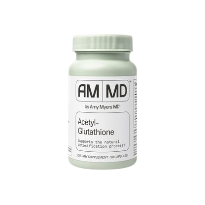 Amy Myers MD Glutathione Supplement | Healthy Cellular Absorption, Detox & Immune Support | Gluten-Free & Non-Dairy | 30 Capsules