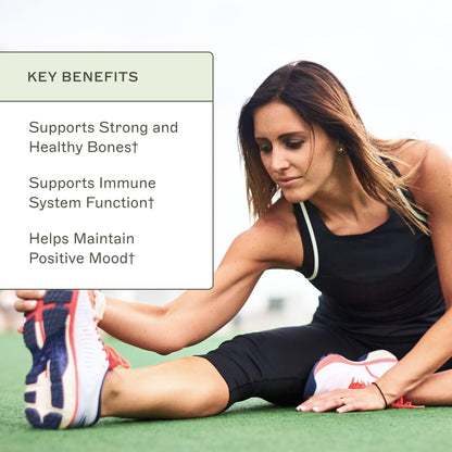 Amy Myers MD Vitamin D3/K2 10,000 IU Capsules – Bone, Immune & Healthy Mindset Support (Pack of 2)