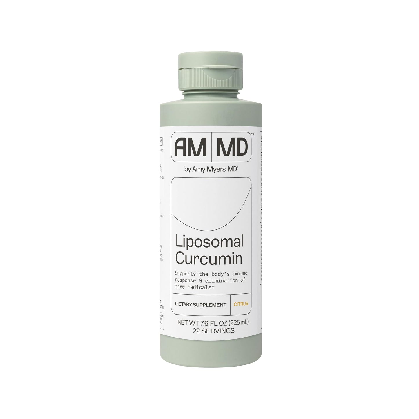 Amy Myers MD Liposomal Curcumin - Digestive & Immunity Support (Gluten-Free & Non-Dairy)
