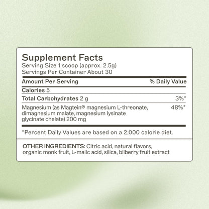Amy Myers MD NeuroCalm Mag – Magnesium for Brain & Nervous System | Gluten-Free, Dairy-Free, Non-Soy – 30 Servings