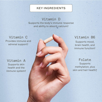 Amy Myers MD The Myers Way Multivitamin – Gluten-Free, Iron-Free Daily Support for Immune & Thyroid Health