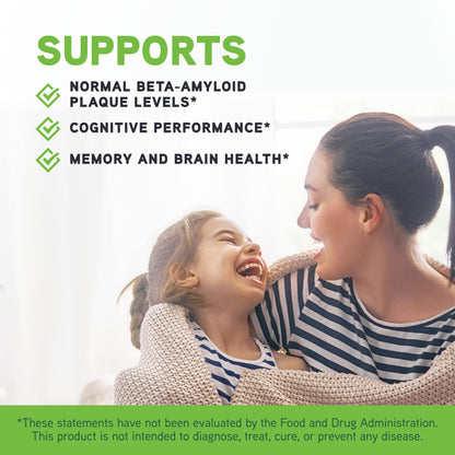DAVINCI Labs Amyloid Complete — Cognitive Support & Healthy Aging | Gluten-Free, 90 Vegetarian Caps