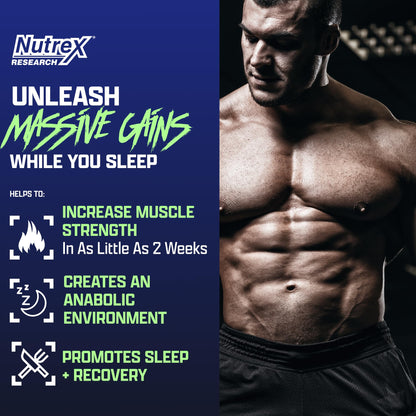 Anabol PM Nighttime Muscle Builder & Sleep Aid | Nutrex Research