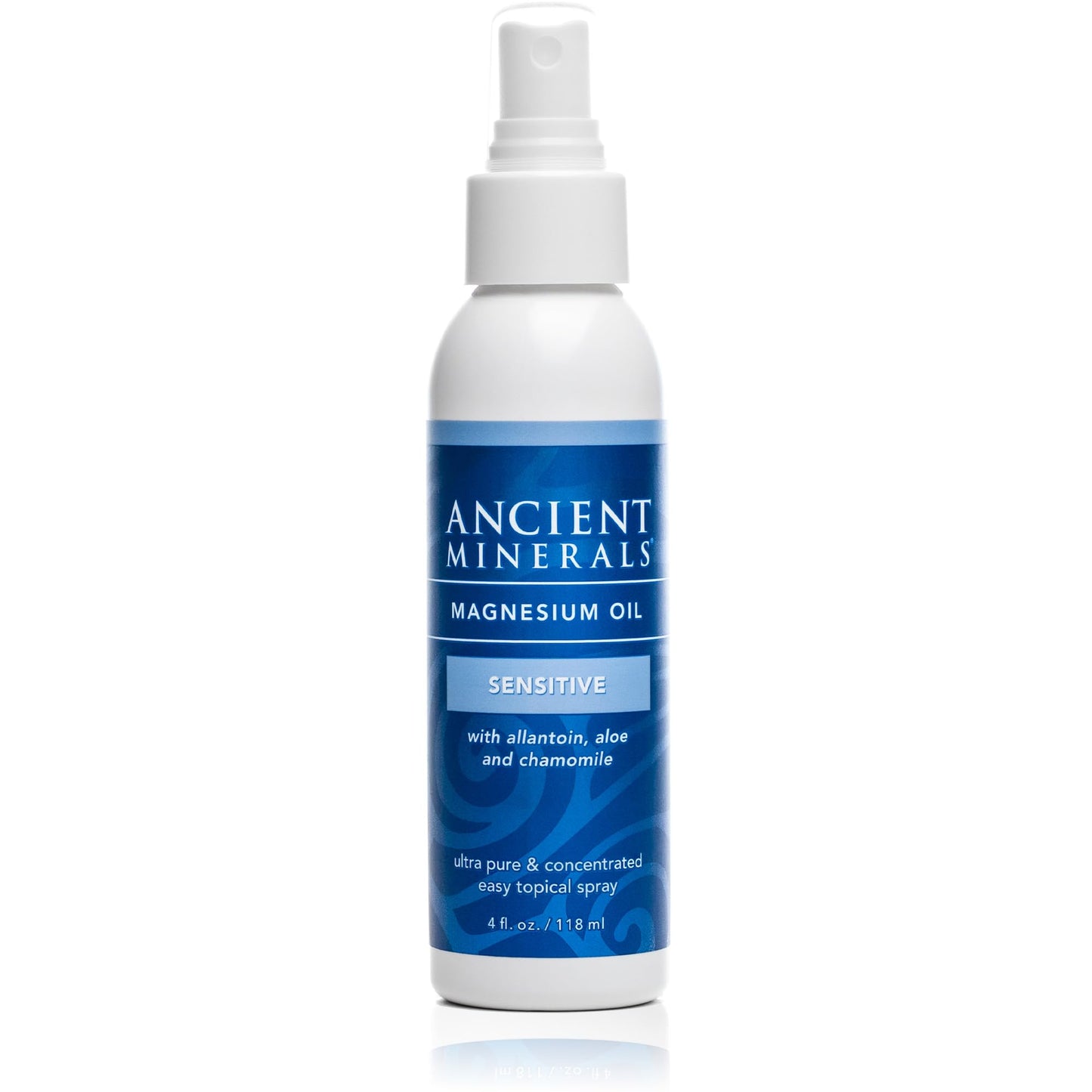 Ancient Minerals Magnesium Oil Spray Sensitive – All-New Formula (4 oz)