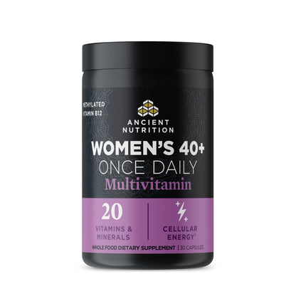 Ancient Nutrition Ancient Multi Women 40+ Multivitamin | Bone Health & Immunity