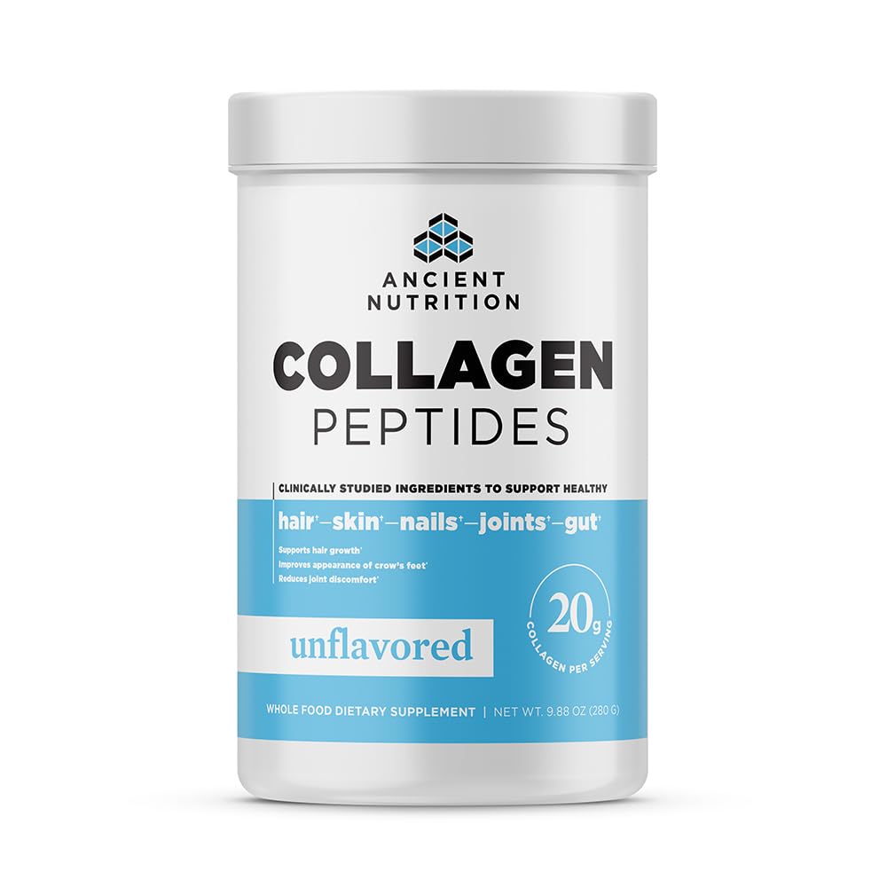 Ancient Nutrition Unflavored Collagen Peptides, 9.88 oz
