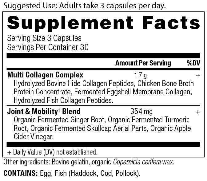 Ancient Nutrition Multi Collagen Pills - Joint Support & Mobility (90 Ct)