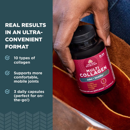 Ancient Nutrition Collagen Pills – Joint & Mobility Support, 45 Count