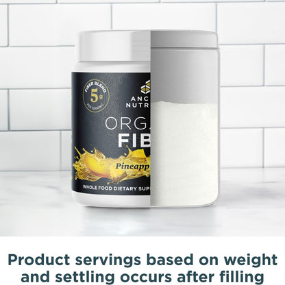 Ancient Nutrition Organic Fiber Powder Pineapple Mango (6.4 oz)
