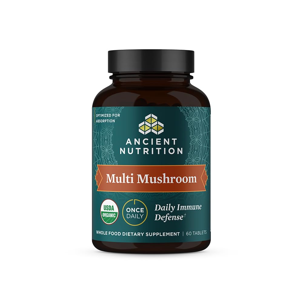 Ancient Nutrition Organic Multi Mushroom Immune Support - 60 Count