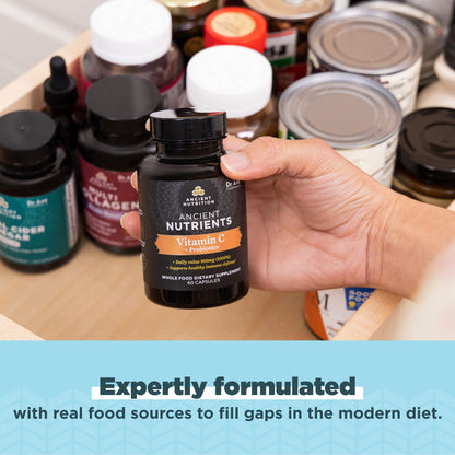 Ancient Nutrition Probiotics & Vitamin C – Immune and Gut Health