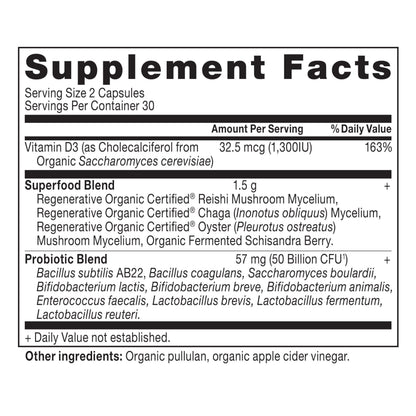 Ancient Nutrition Regenerative Organic Probiotics for Women – 25B CFUs, 60 Count