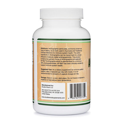 Andrographis Capsules Max 1,000mg | AP-Bio Patented Extract | 120 Capsules