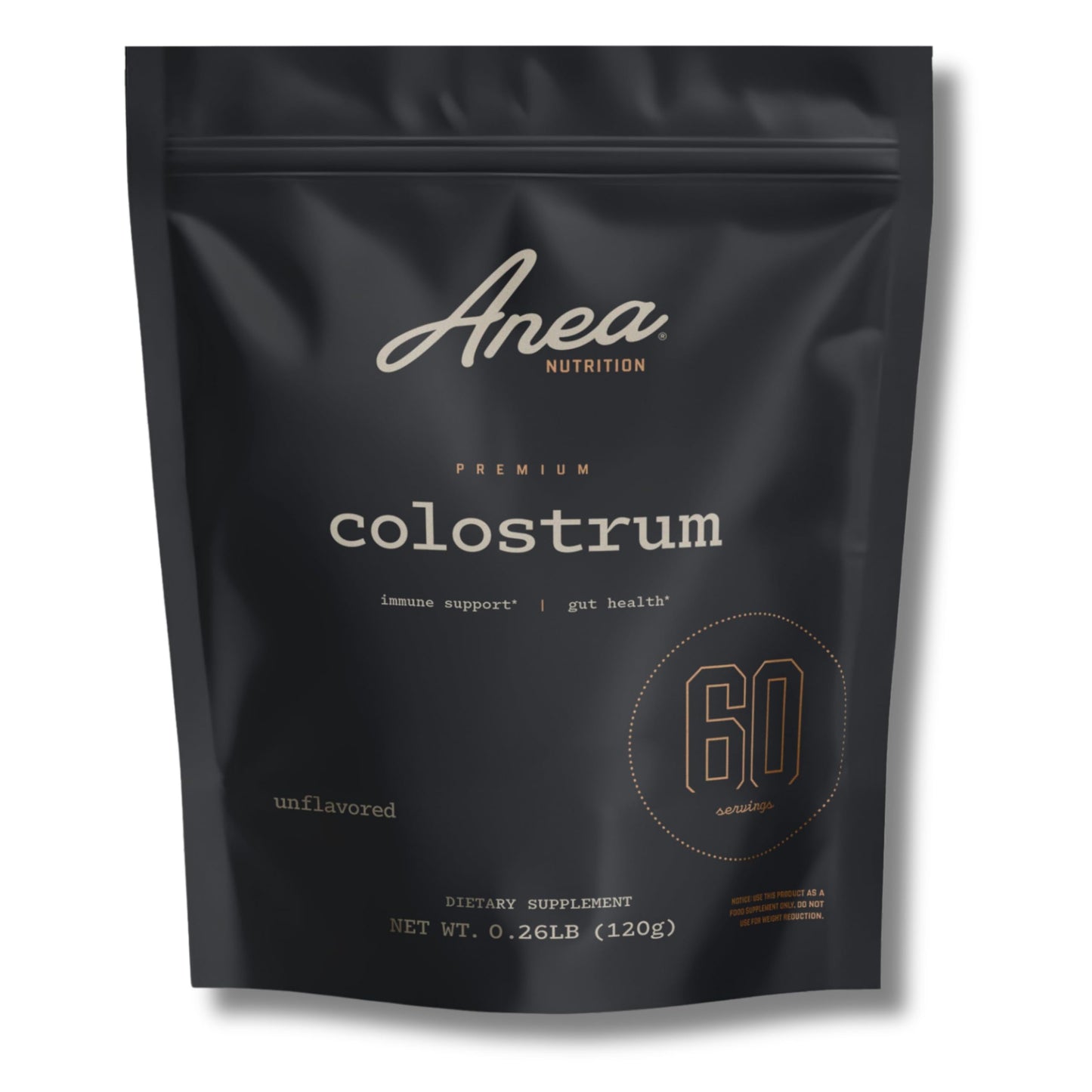 Anea Colostrum Unflavored – Immune & Gut Health Support | Made in USA | GMP Facility