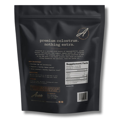 Anea Colostrum Unflavored – Immune & Gut Health Support | Made in USA | GMP Facility