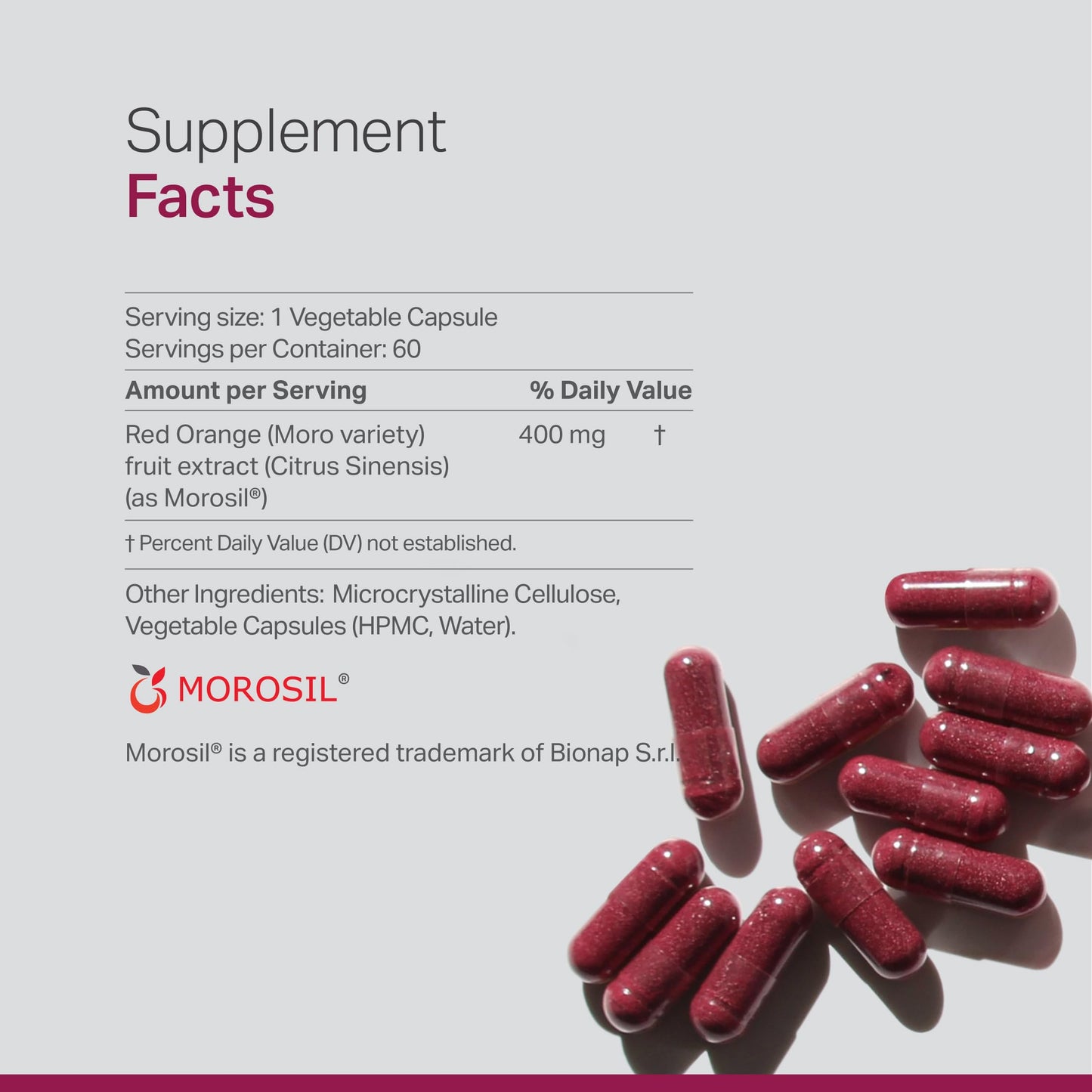 Anew Vita Morosil: Antioxidant & Nutrition Supplement for Men & Women | Made in USA | Non-GMO | Gluten Free | 60 Veg Capsules