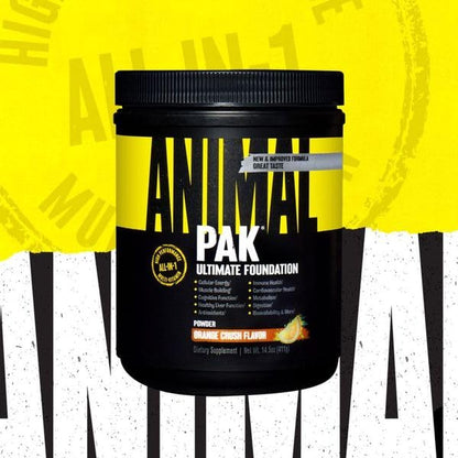 Animal Pak All-in-One Vitamin Powder — Daily Multivitamin for Men & Women (60 Scoops)