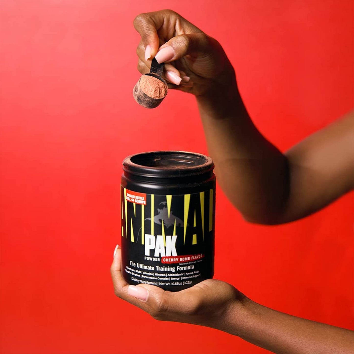 Animal Pak – All-in-One Vitamin & Supplement Powder | 44 Scoops | Cherry Bomb