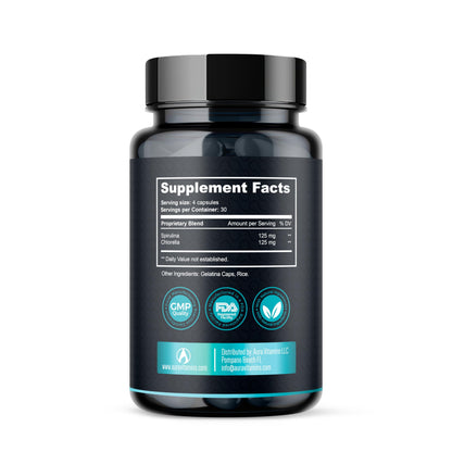 Premium Stem Cell Supplements 1000mg (120 Caps) – Immunity & Anti-Aging with Spirulina & Chlorella