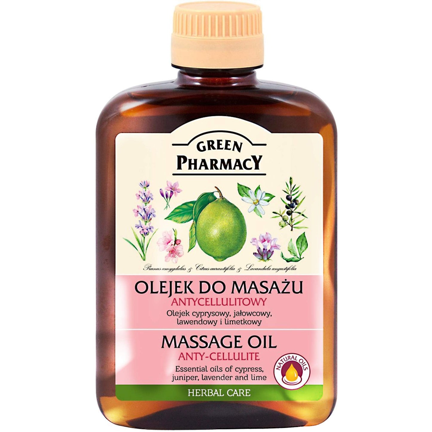 Anti-Cellulite Massage Oil | Boost Lymph Flow & Smoother Skin - 200ml