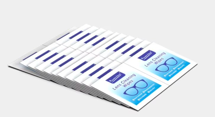 Anti Fog Wipes for Glasses (100-Pack) – Pre-Moistened & Quick-Dry