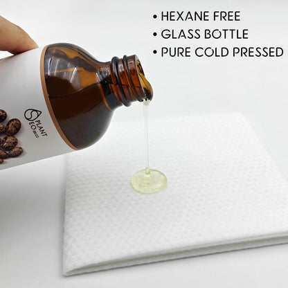 Cold Pressed Castor Oil Pack Wrap Organic (8 oz / 237 ml) – Reusable Khaki Kit