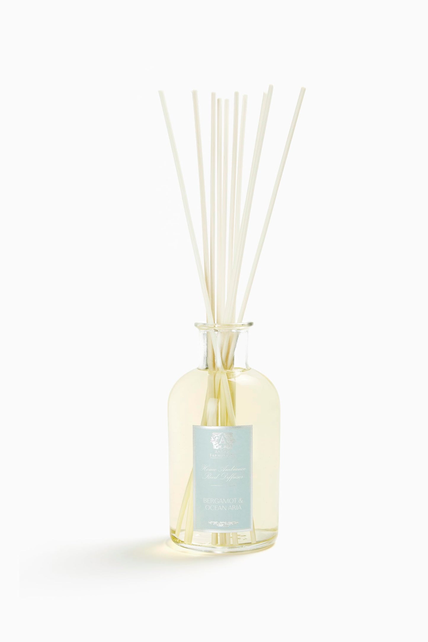 Antica Farmacista Home Ambiance Diffuser - Long-Lasting Reed Scent Diffuser - Luxury Room Freshener Gift - Bergamot & Ocean Aria, 16.9 fl oz
