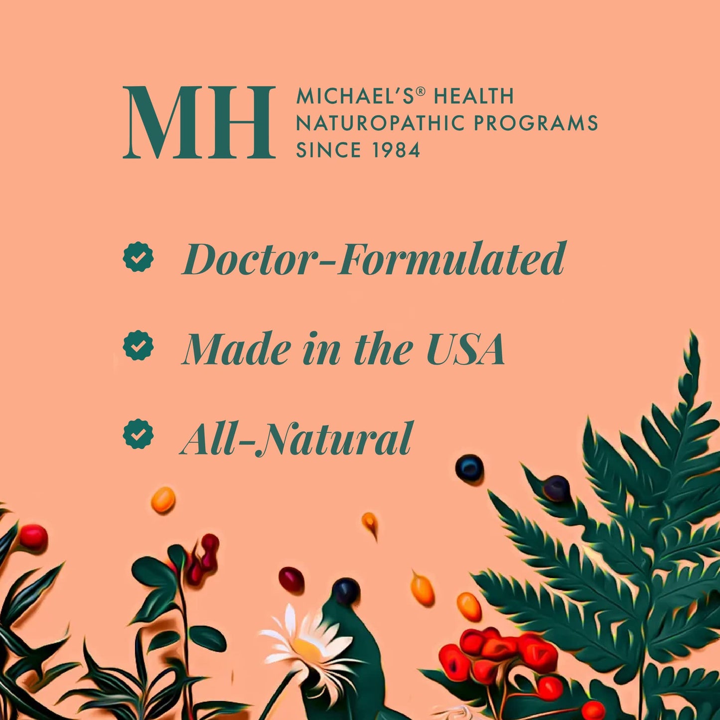 Michael's Antisid – 60 Vegan Chewables, Wild Cherry, Digestive Support