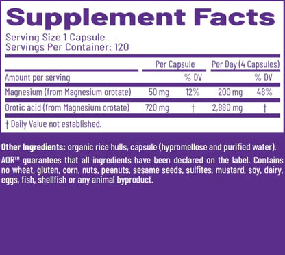 AOR Cardio Mag 2.0 — Magnesium for Heart Health, Energy & Muscle Function | 30 Servings