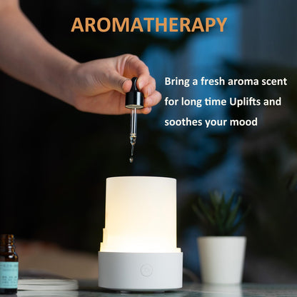 Aozale Ghost Essential Oil Diffuser 120ML – Ultrasonic Diffuser with 7-Color LED