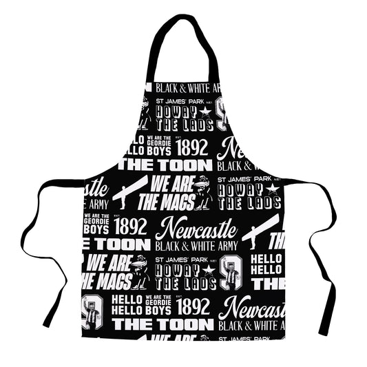 Newcastle - Word Montage - Apron