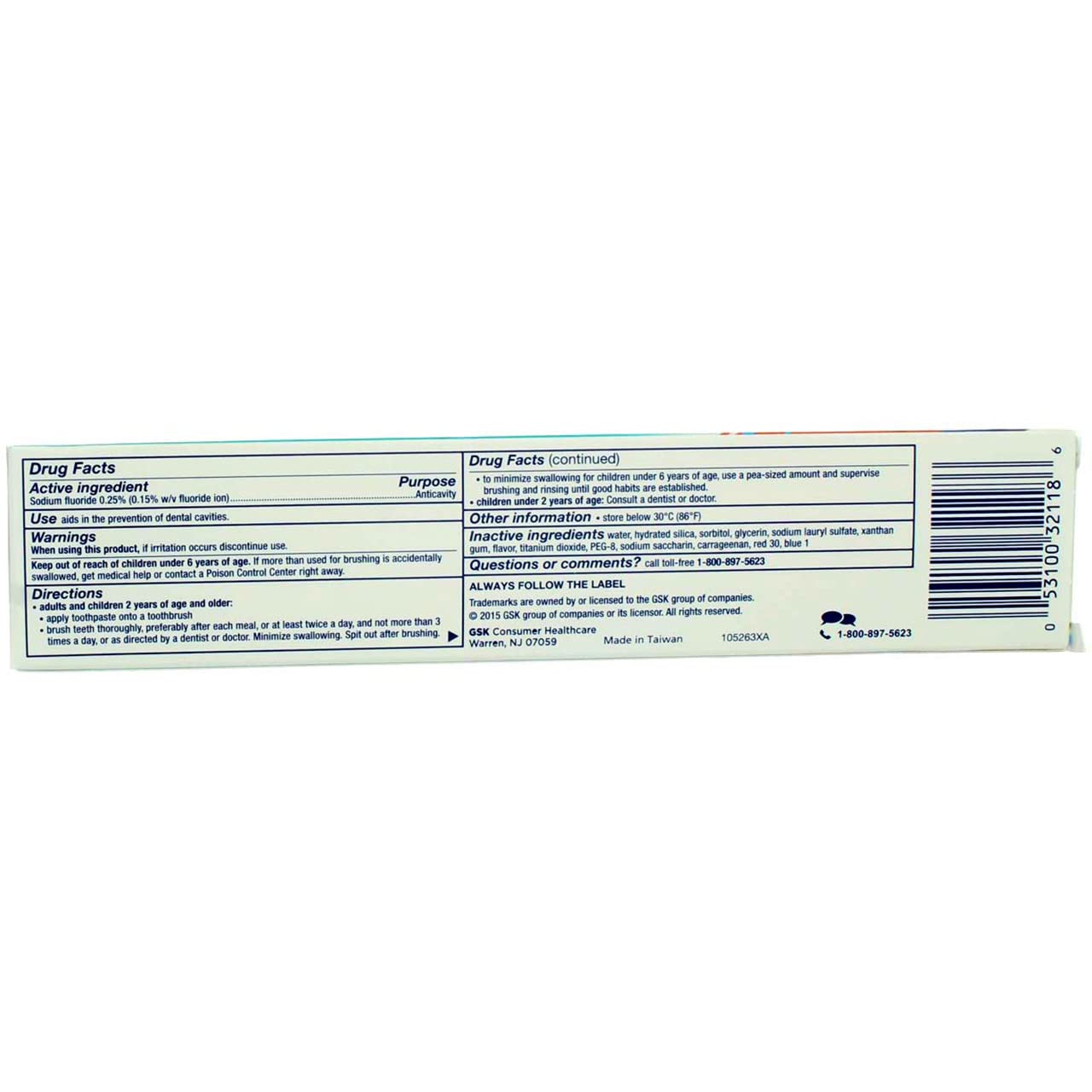 Aquafresh Cavity Protection Toothpaste – Cool Mint, 5.6 oz (10 Pack)