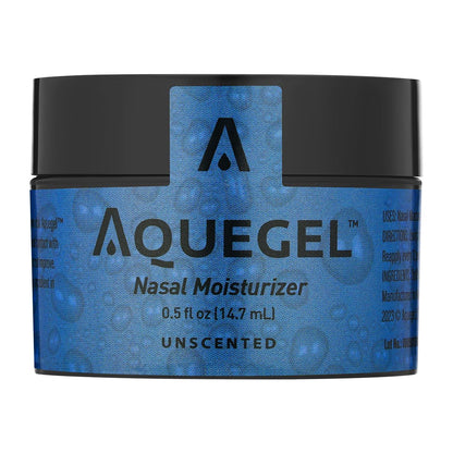 Aquegel Nasal Moisturizer (Original Unscented) – 12-Hour Nasal Moisture Relief | Water-Based Nose Gel