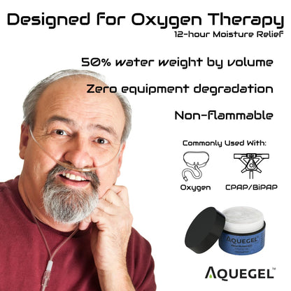 Aquegel Nasal Moisturizer (Original Unscented) – 12-Hour Nasal Moisture Relief | Water-Based Nose Gel