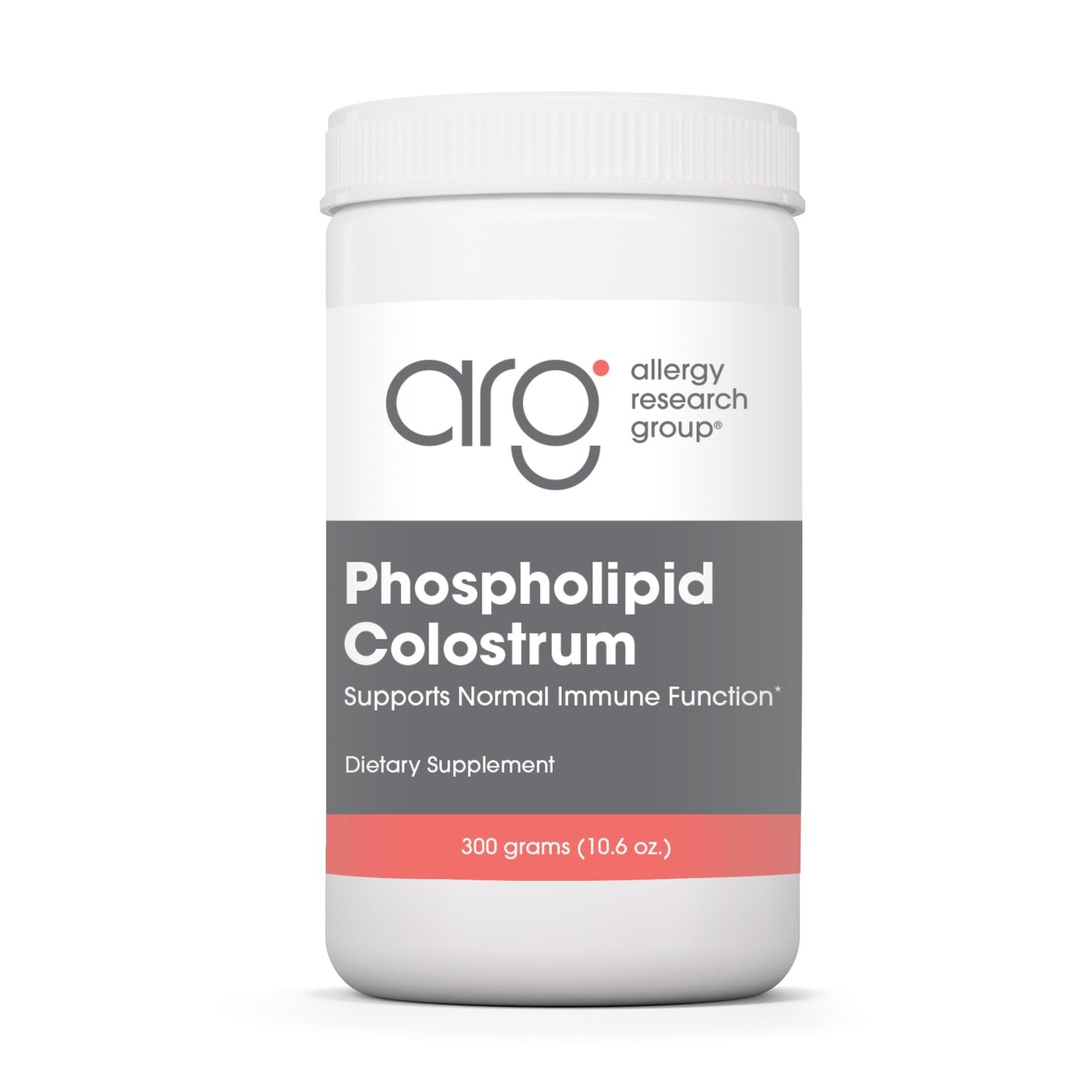 ARG Phospholipid Colostrum Supplement – Bovine Colostrum Powder, Sunflower Phospholipids, 60 Day Supply