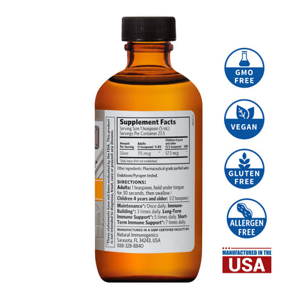 Argentyn 23 Professional Immune Support - Colloidal Silver Hydrosol, 23 ppm, 4 oz