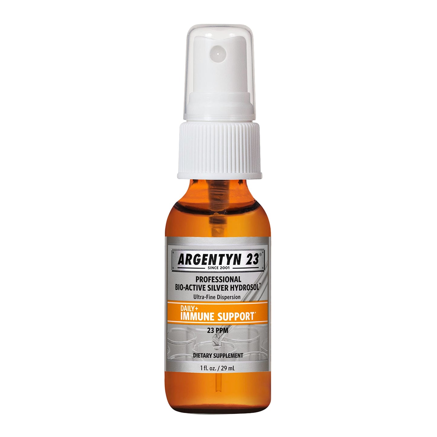 Argentyn 23 Professional Immune Support – Bio-Active Silver Hydrosol, 23 ppm, 1 Fl Oz
