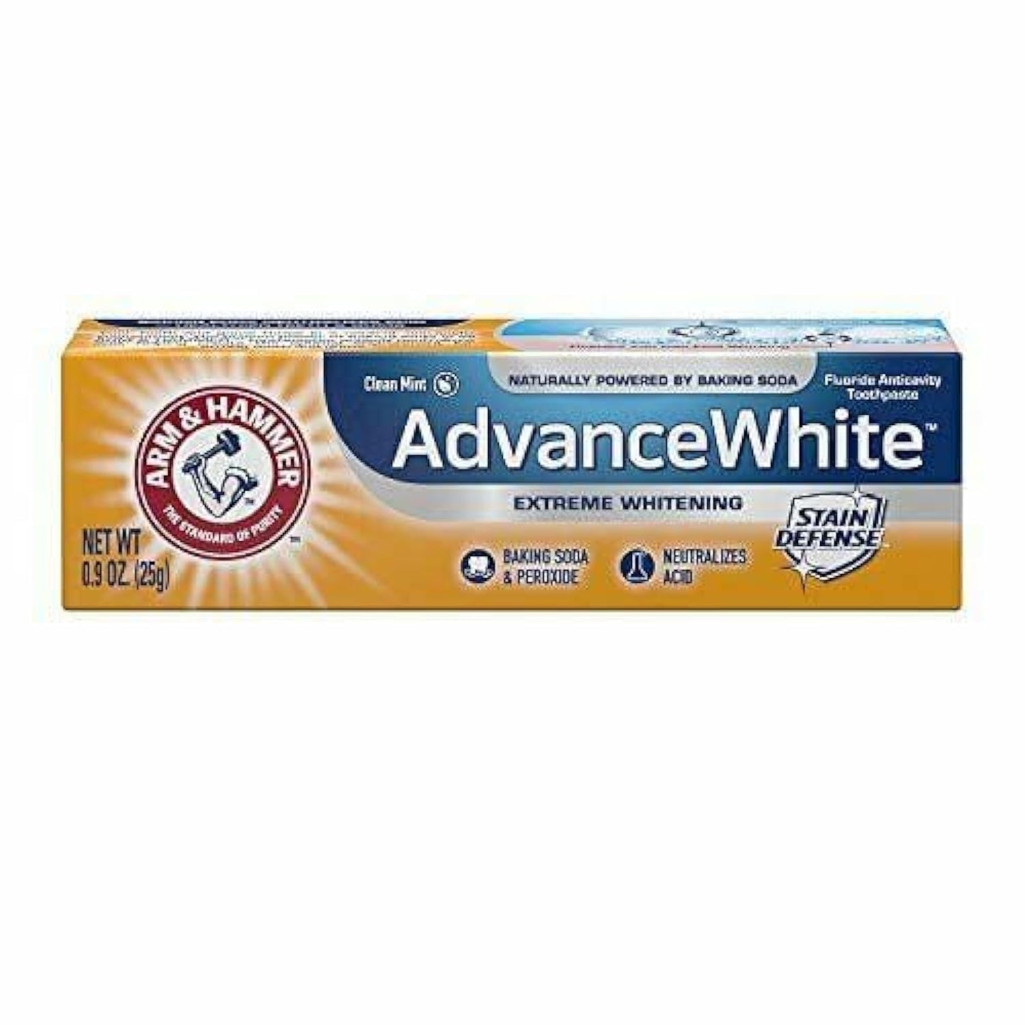 ARM & HAMMER Advance White Baking Soda & Peroxide Toothpaste – Extreme Whitening 4.3 oz