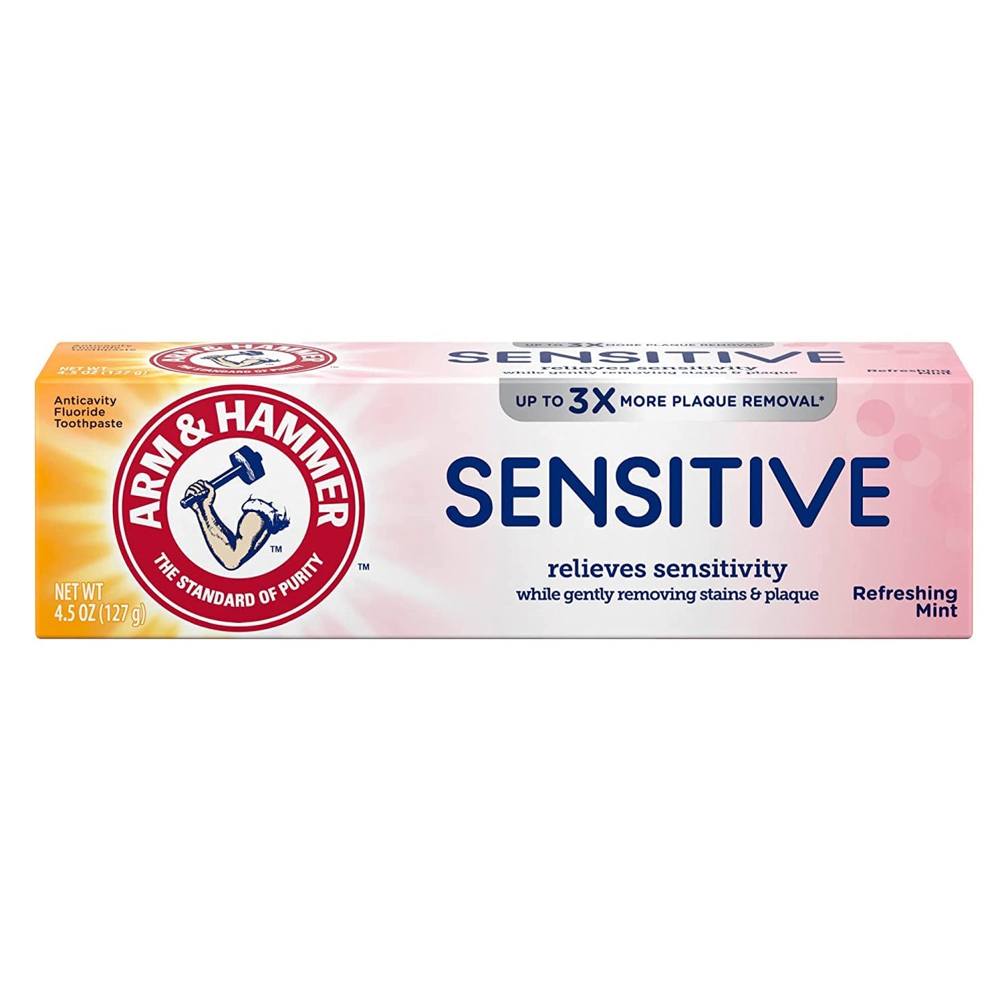 ARM & HAMMER Sensitive Teeth & Gums Toothpaste 4.5 oz Pack of 6
