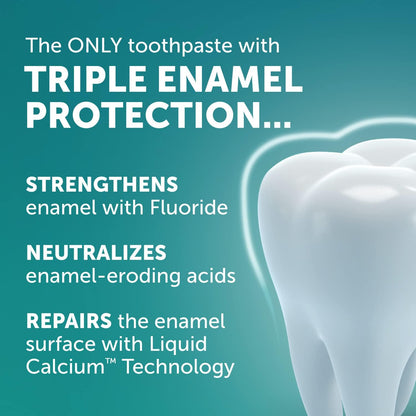 Arm & Hammer Truly Radiant Whitening & Enamel Strengthening Toothpaste Fresh Mint 4.3oz - 2 Pack